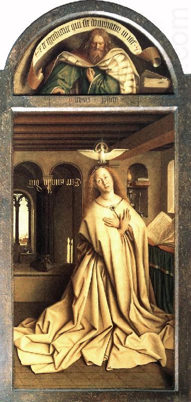Mary of the Annunciation, EYCK, Jan van